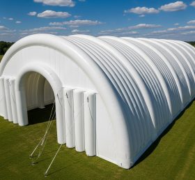 Tent1-6038 Giant White Arch Tunnel Inflatable Tent