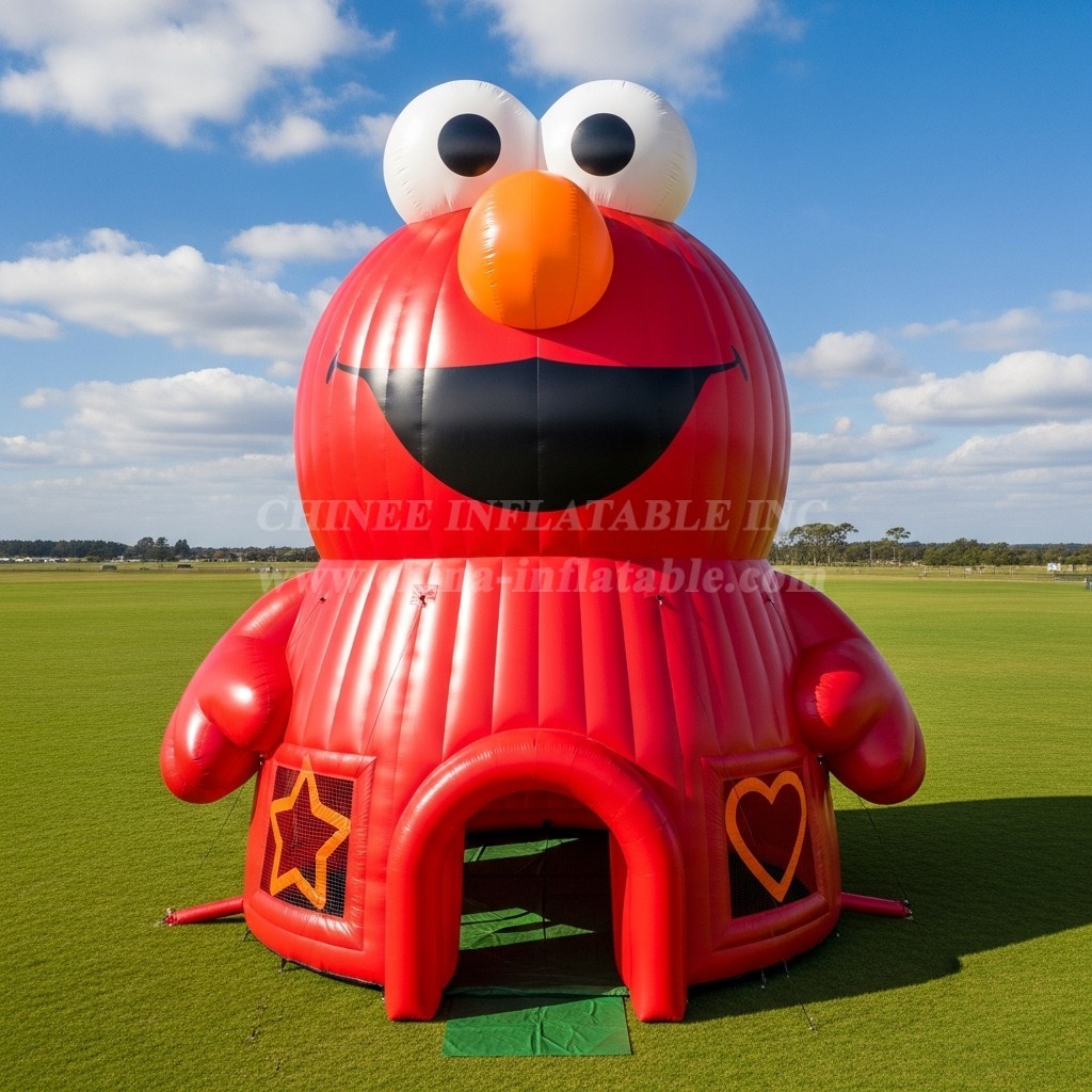 Tent1-6045 Elmo Theme Inflatable Tent