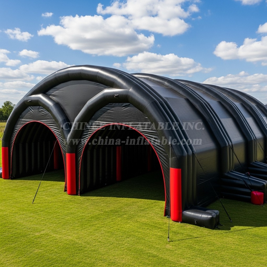Tent1-6056 Black Dome Inflatable Tent