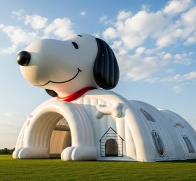 Tent1-6066 Snoopy Doghouse Theme Inflatable Tent