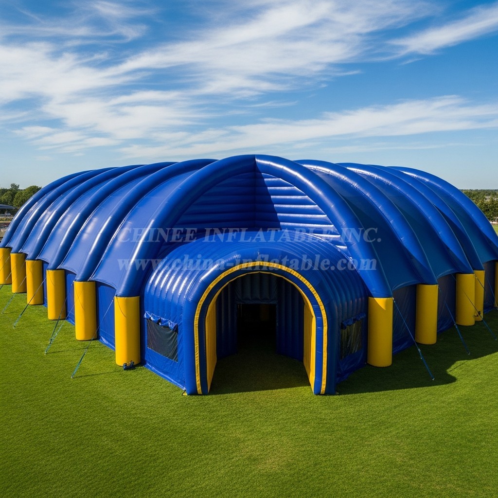Tent1-6143 Blue Arch Inflatable Tent
