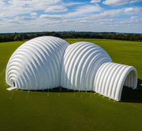 Tent1-6243 White Dome Inflatable Tent