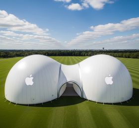 Tent1-6308 Apple Logo Theme Inflatable Dome