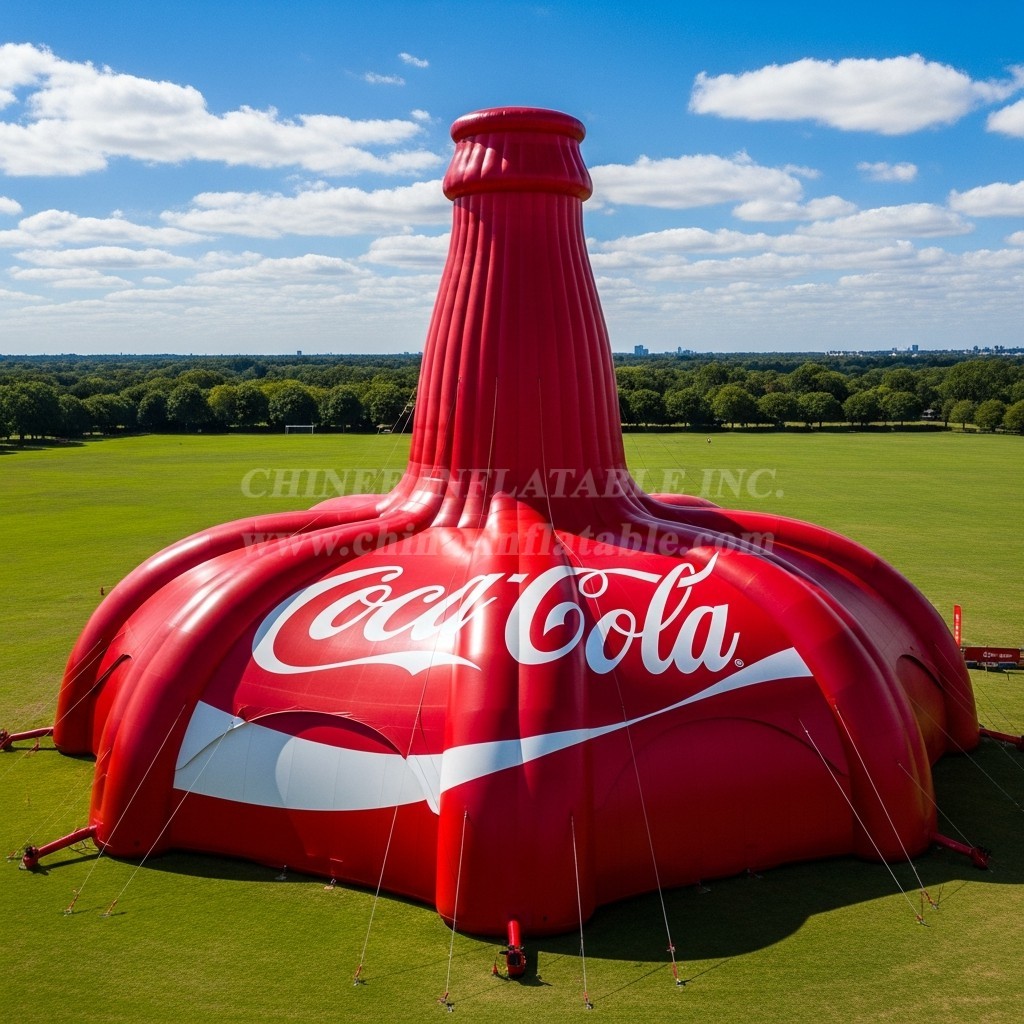 Tent1-6361 Coca-Cola Bottle Inflatable Tent