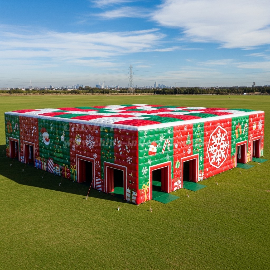 Tent1-6386 Christmas Inflatable Rectangular Tent