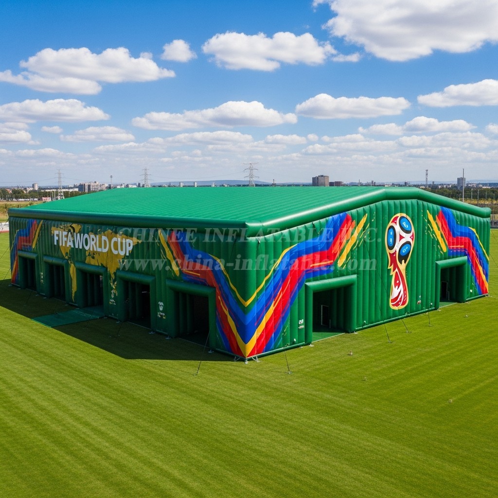 Tent1-6402 FIFA World Cup Green Inflatable Pavilion