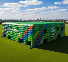 Tent1-6403 FIFA World Cup Green Inflatable Stadium