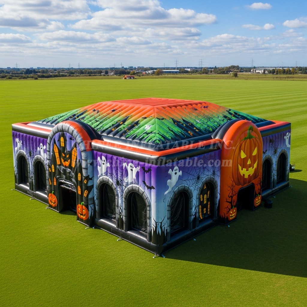 Tent1-6431 Halloween Inflatable Colorful Tent