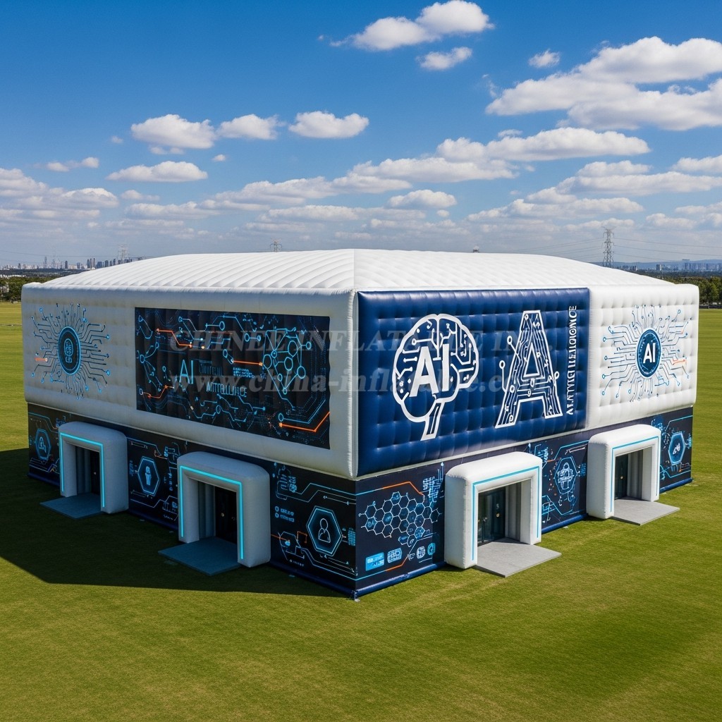 Tent1-6438 Inflatable AI Exhibition Pavilion