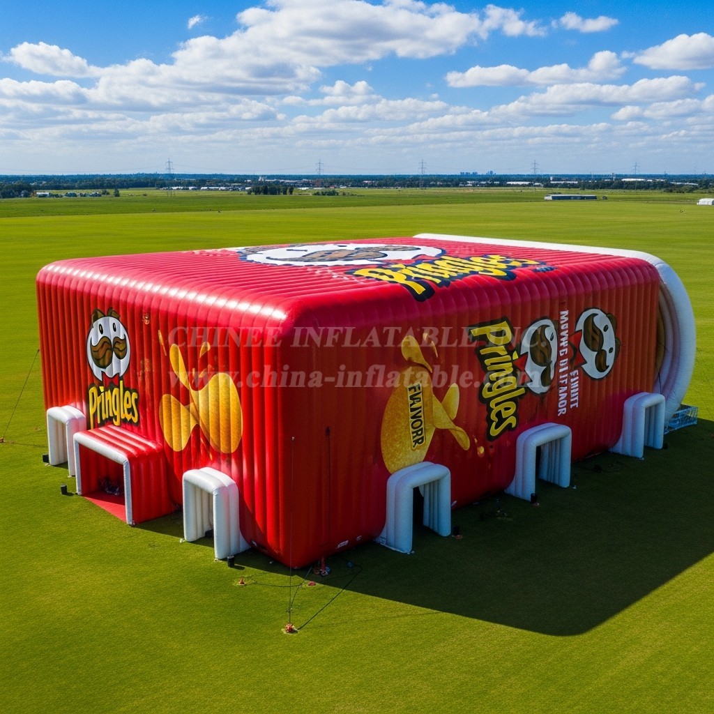 Tent1-6441 Inflatable Red Pringles Tent