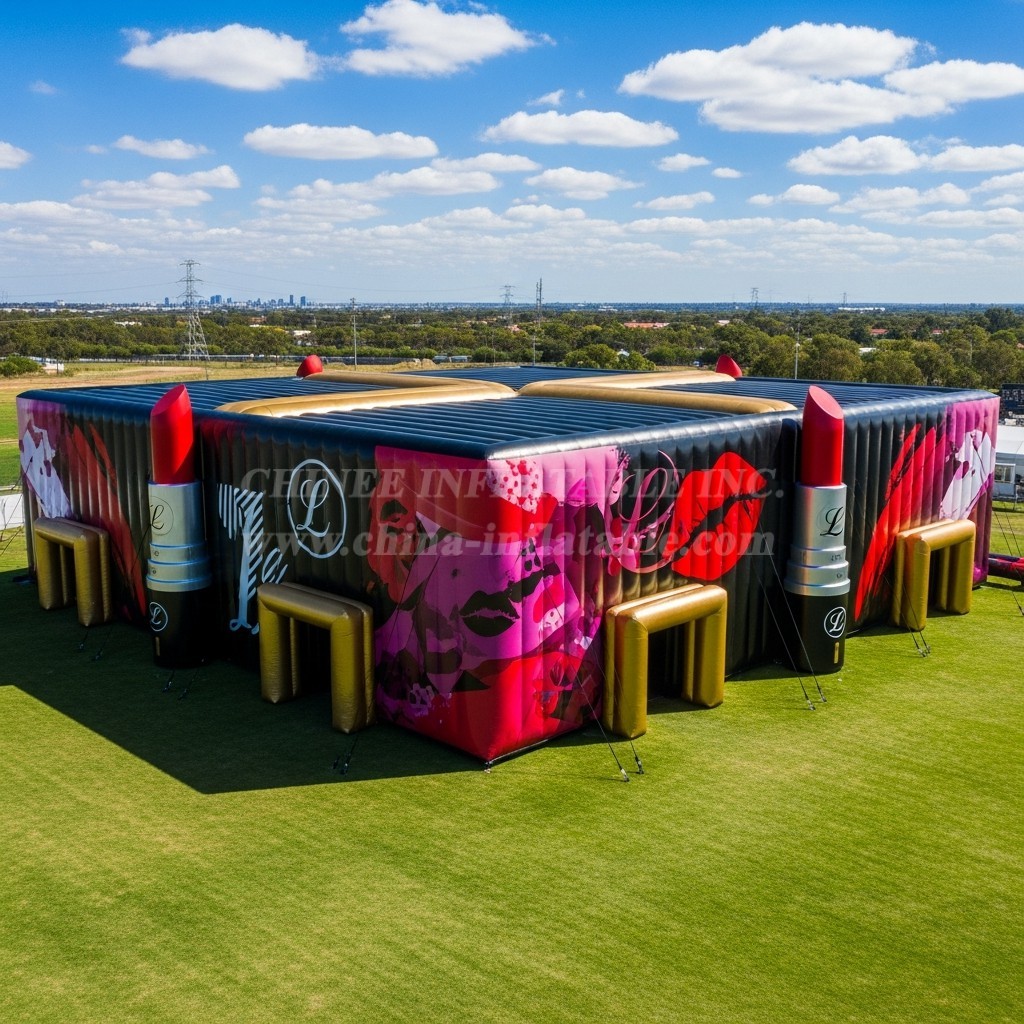 Tent1-6448 Lipstick Themed Inflatable Tent