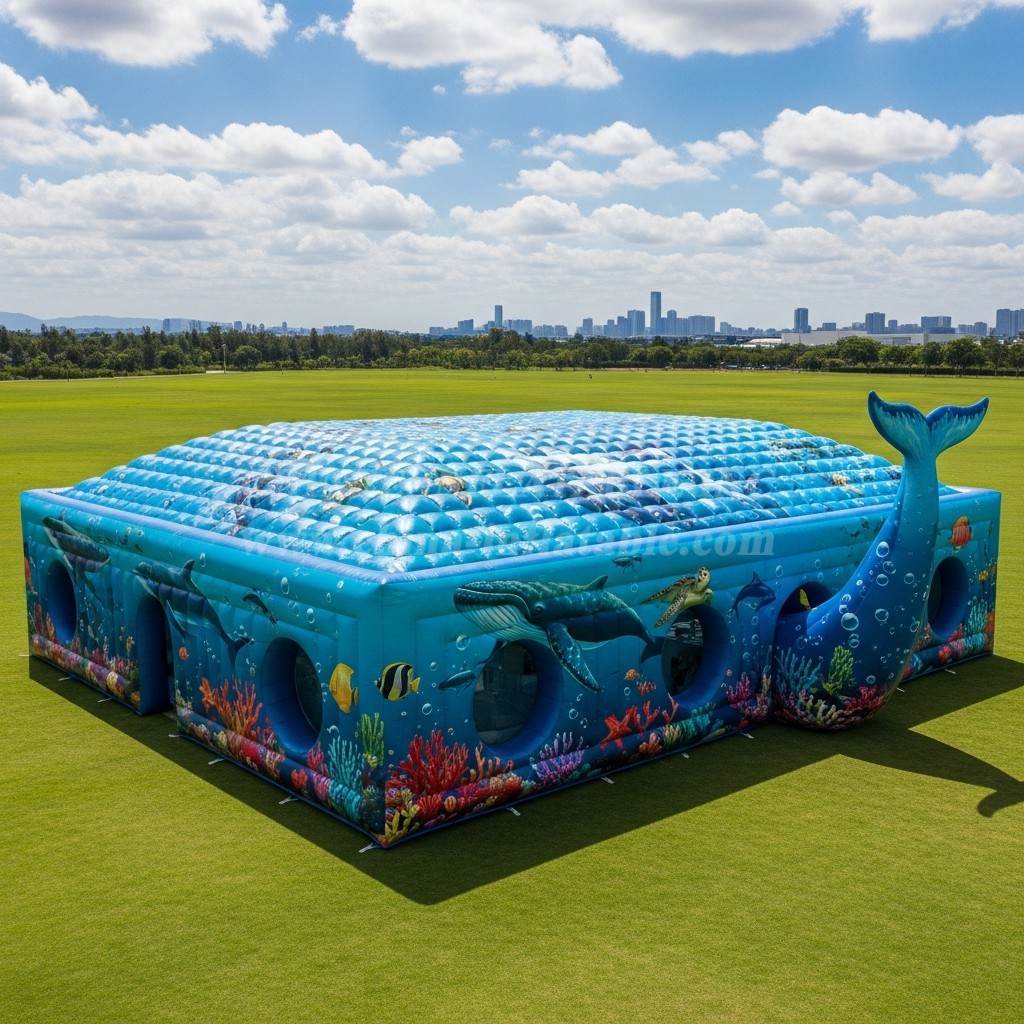 Tent1-6462 Ocean Themed Inflatable Pavilion