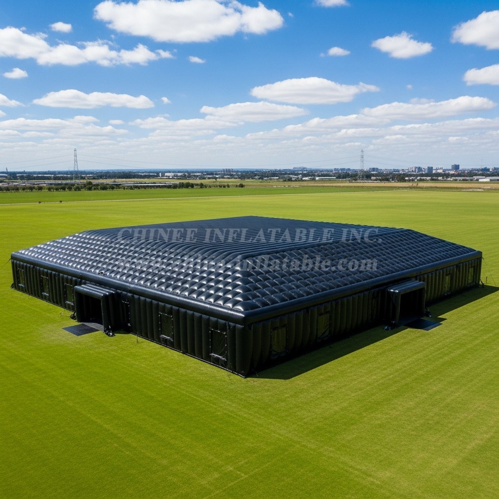 Tent1-6472 Pure Black Inflatable Tent