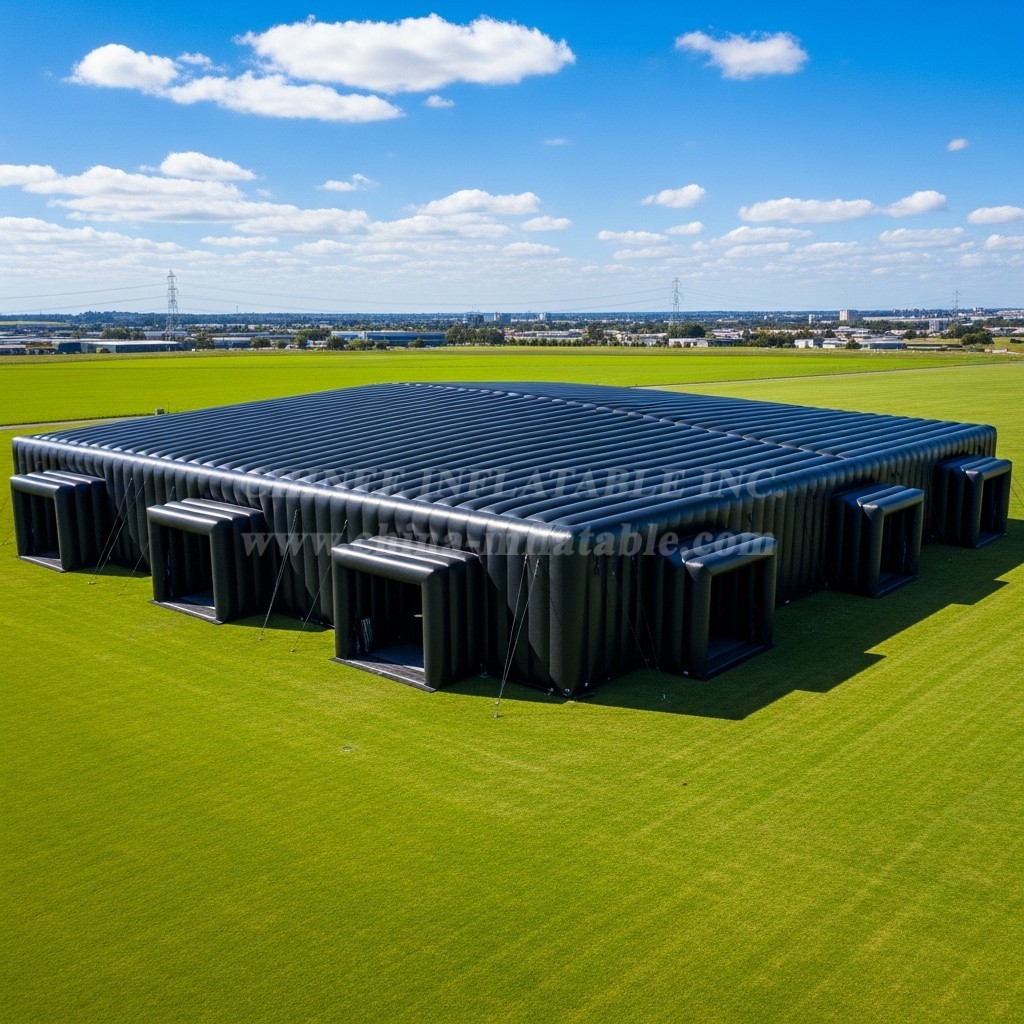 Tent1-6479 Pure Black Inflatable Tent