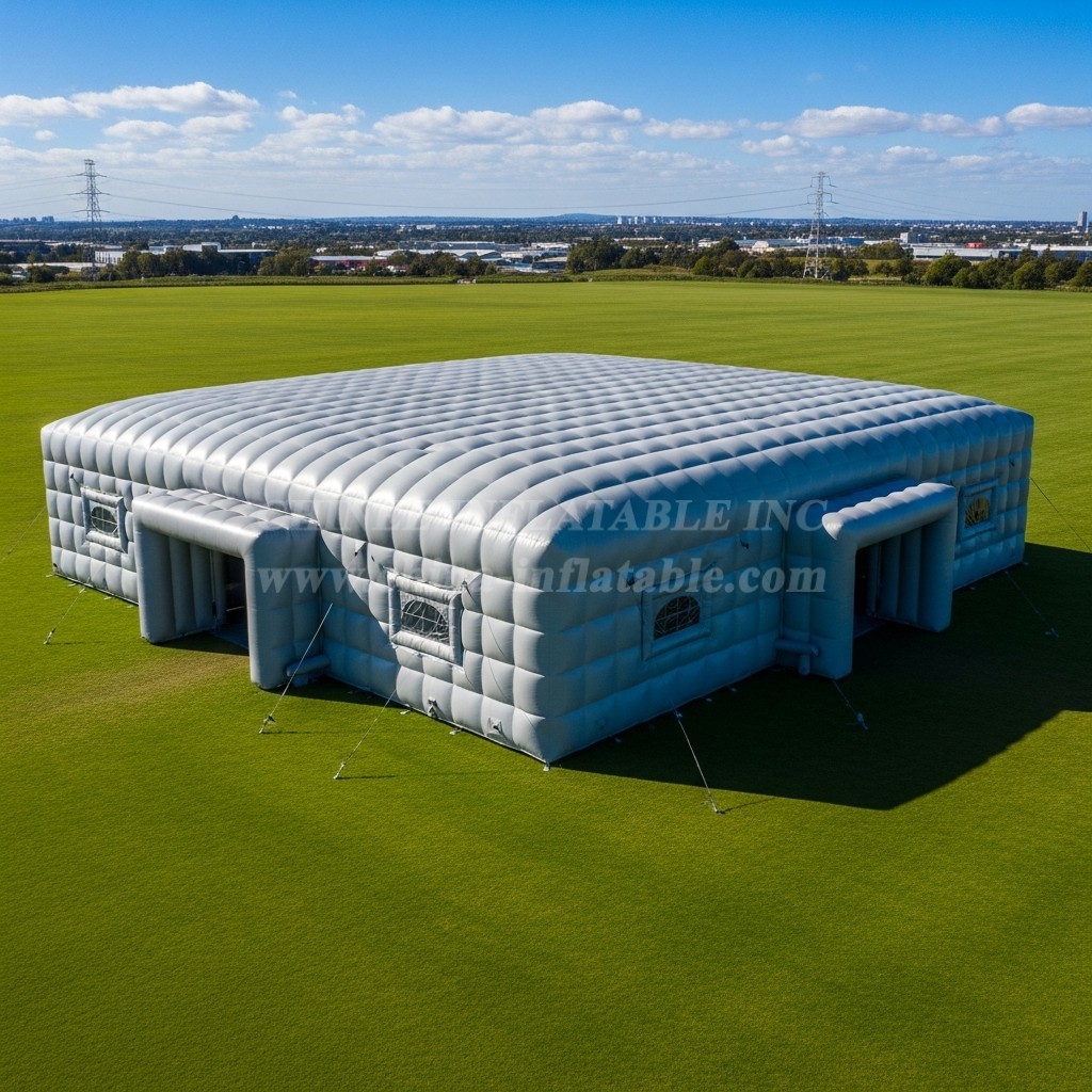 Tent1-6485 Pure Grey Inflatable Tent