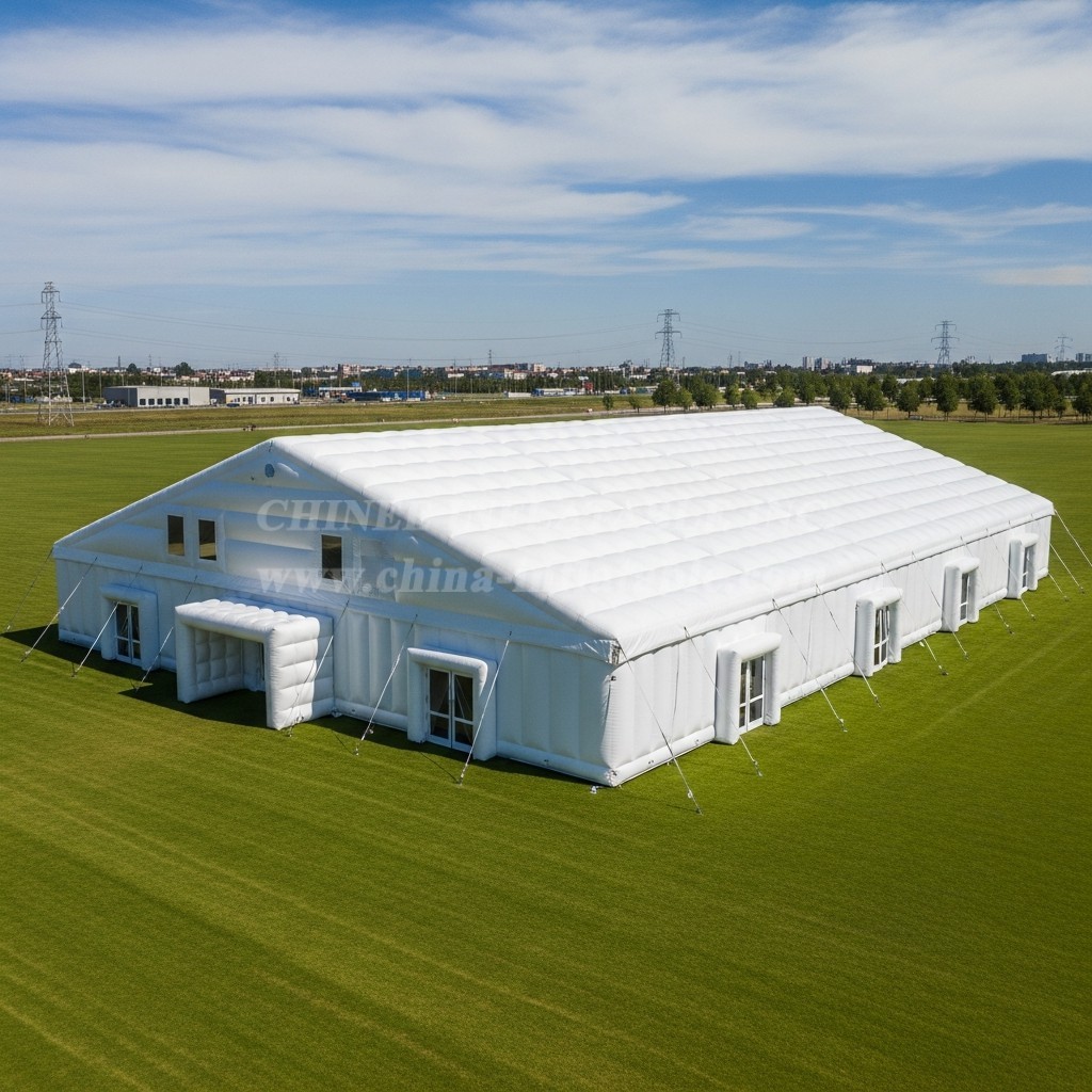 Tent1-6496 Pure White Inflatable Tent