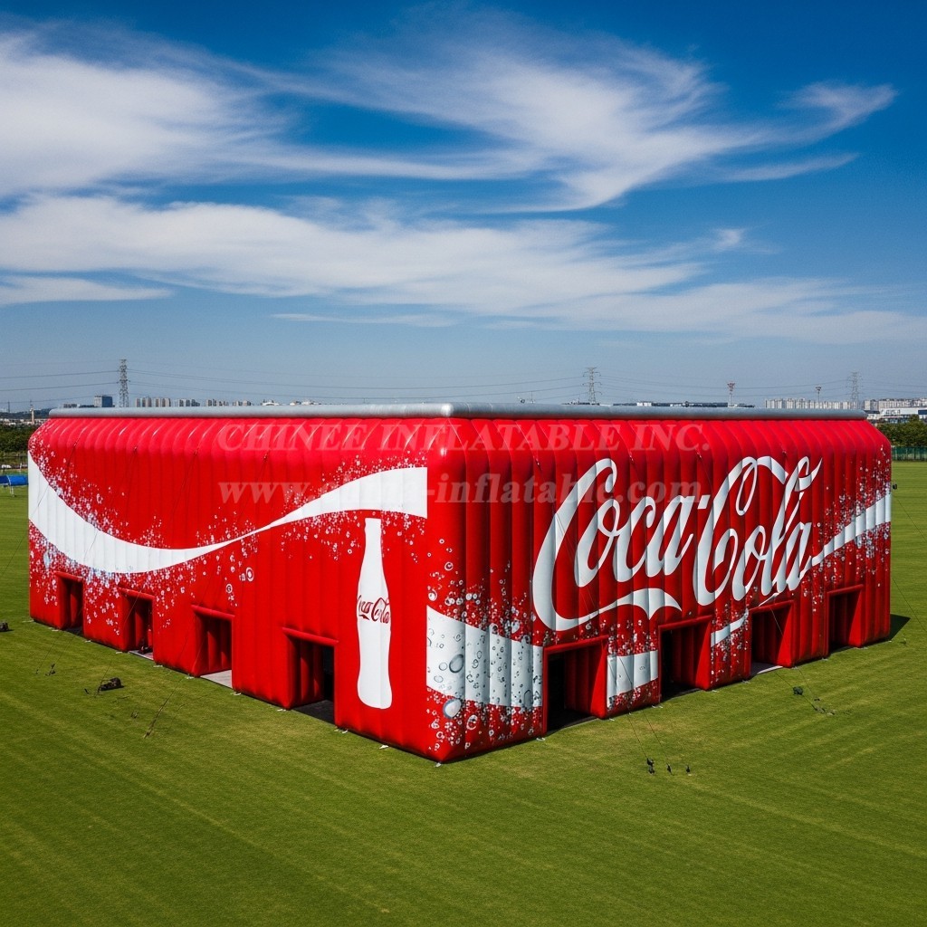 Tent1-6510 Red CocaCola Inflatable Structure