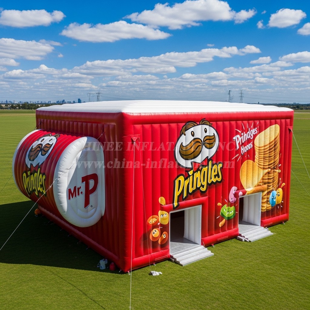 Tent1-6512 Red Inflatable Pringles Tent