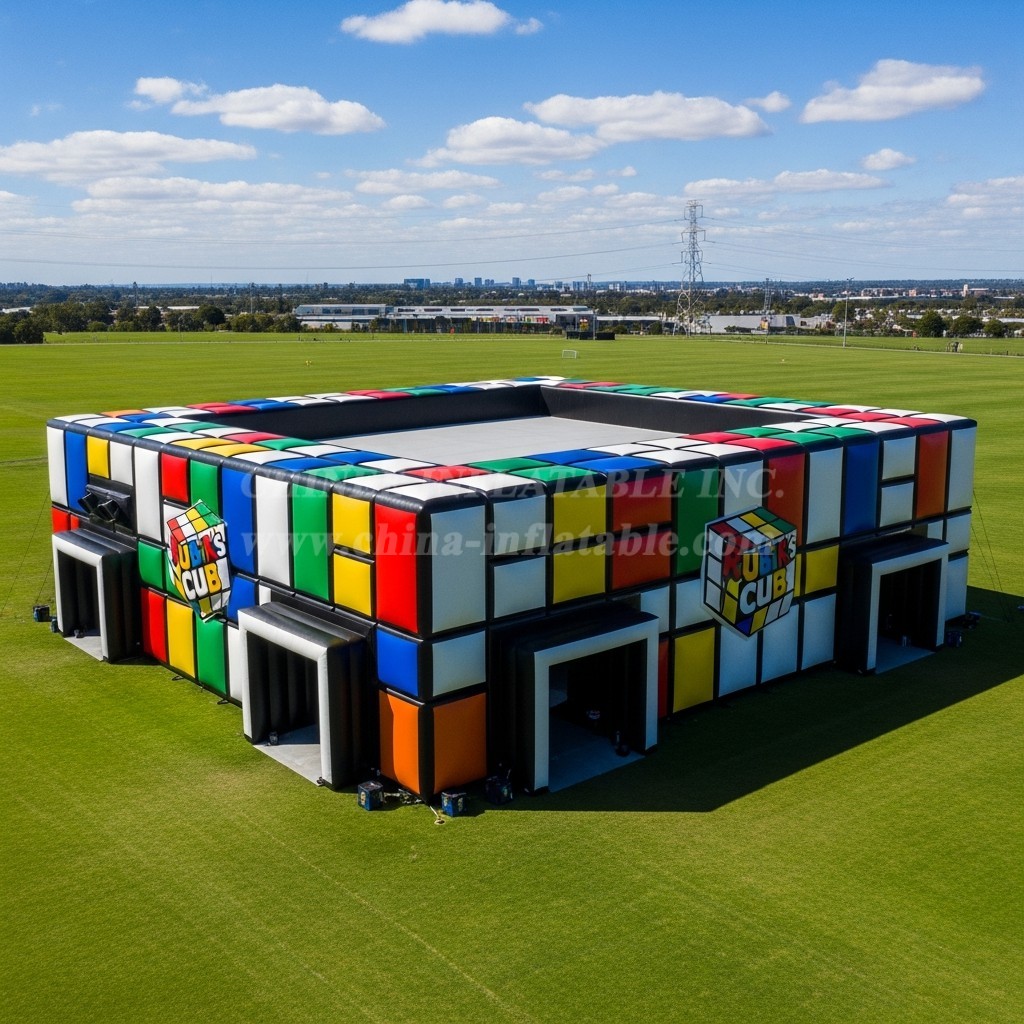 Tent1-6529 Rubiks Cube Inflatable Pavilion