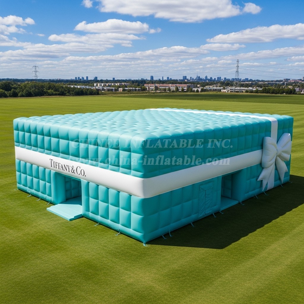 Tent1-6540 Tiffany Blue Inflatable Event Tent