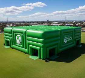 Tent1-6548 Xbox Green Inflatable Event Tent