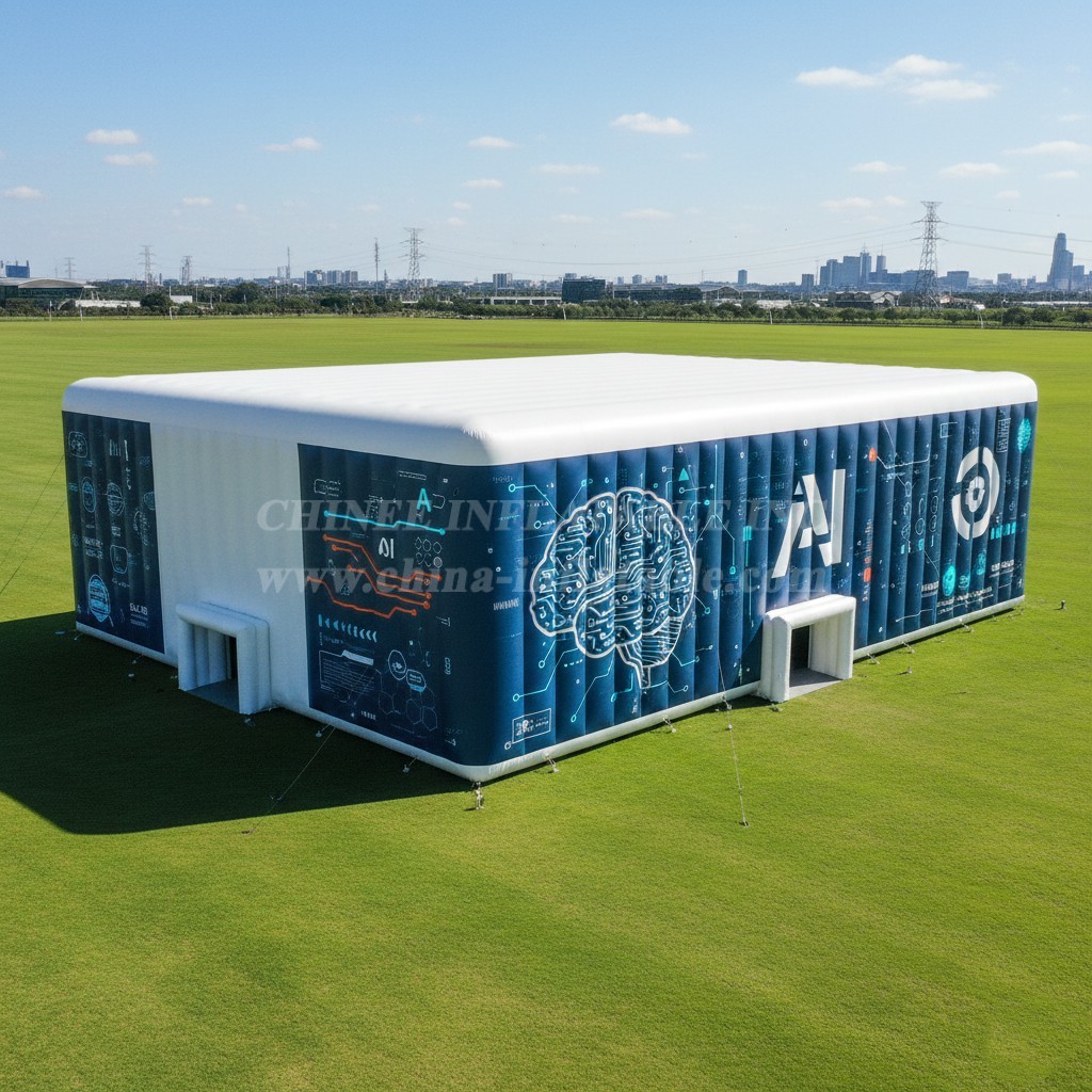 Tent1-6607 AI Event Inflatable Cube Tent