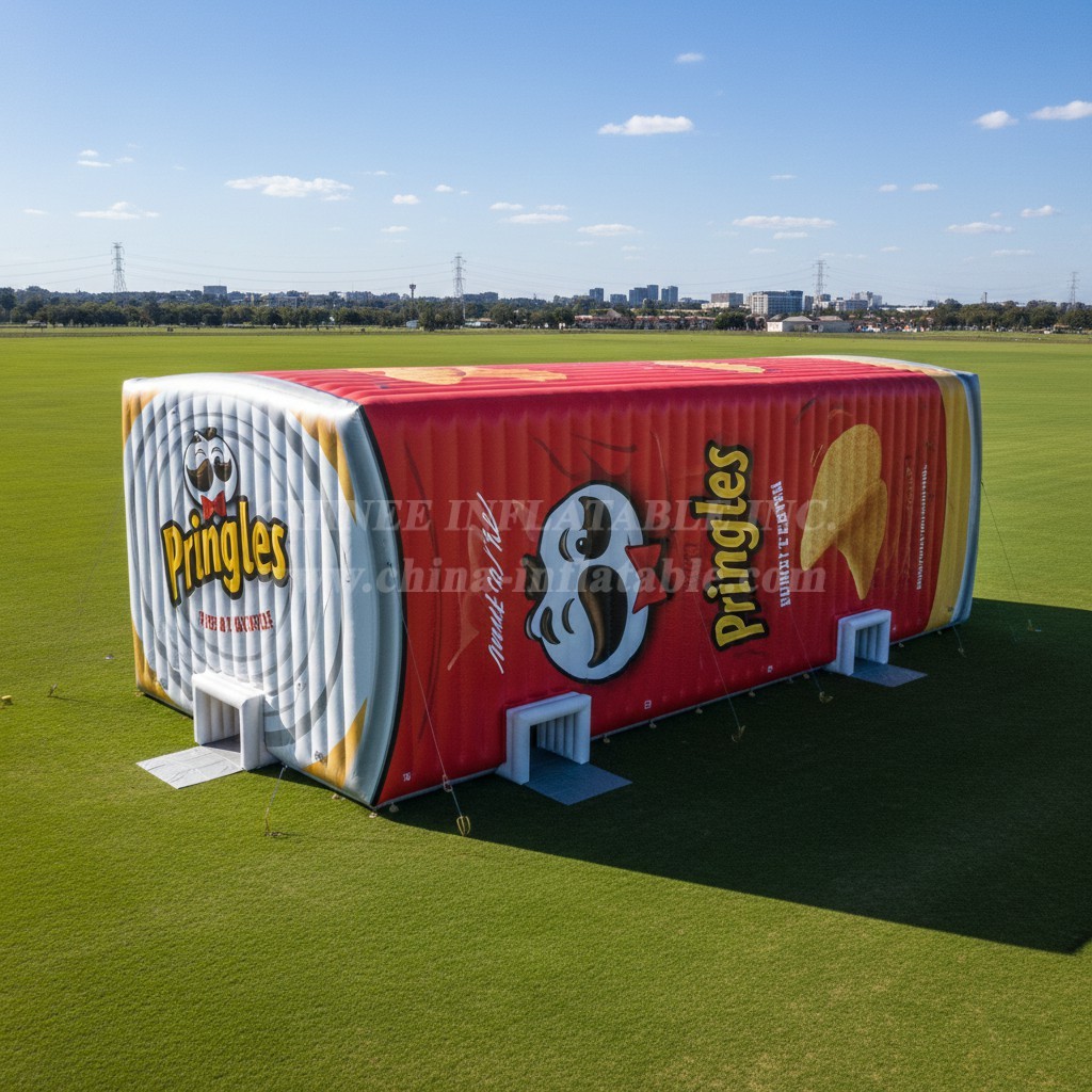 Tent1-6613 Pringles Brand Event Inflatable Cube Tent