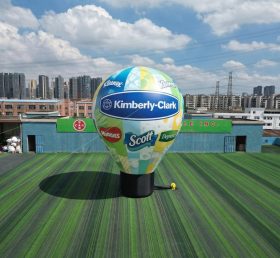 B3-21BD Kimberly Clark Advertising Inflatable Balloon