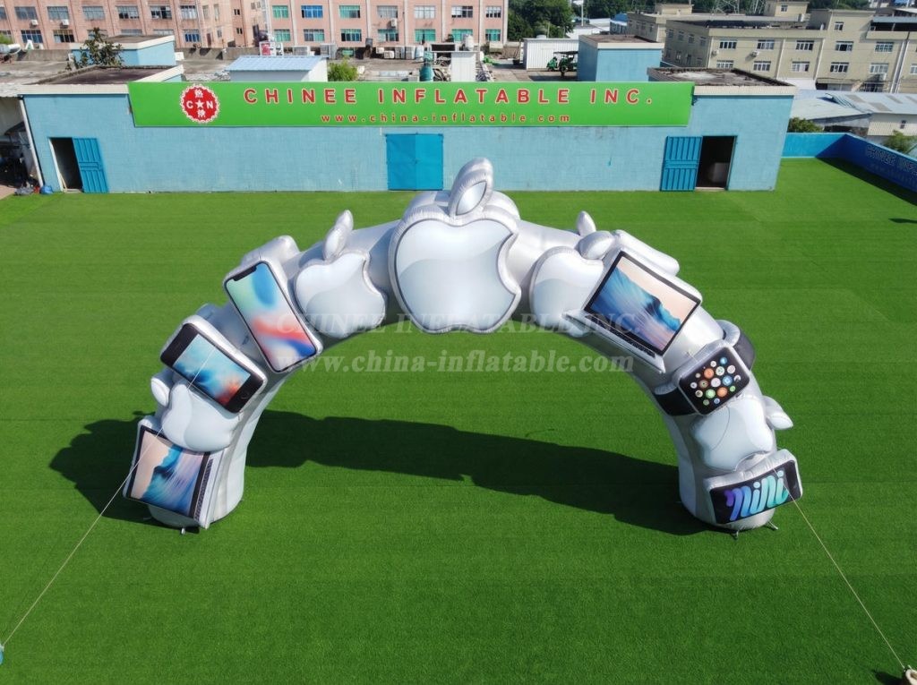 Arch3-105 Apple Advertising Inflatable Arch