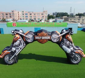 Arch3-122 Harley Davidson Advertising Inflatable Arch