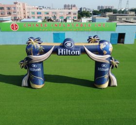 Arch3-125 Hilton Advertising Inflatable Arch