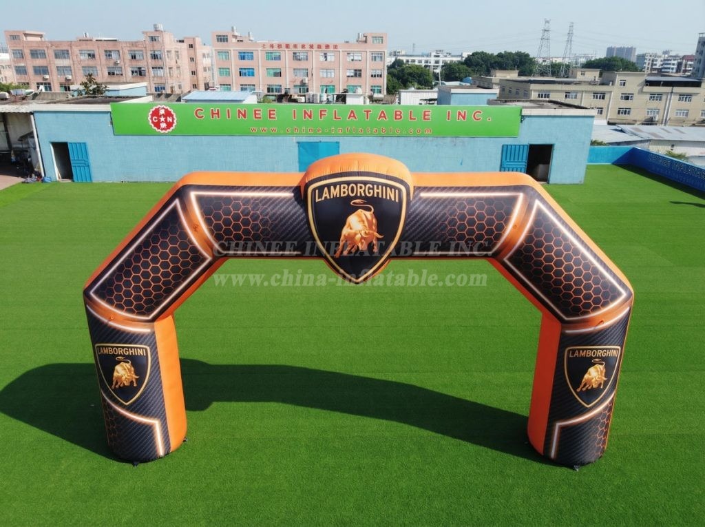 Arch3-133 Lamborghini Advertising Inflatable Arch