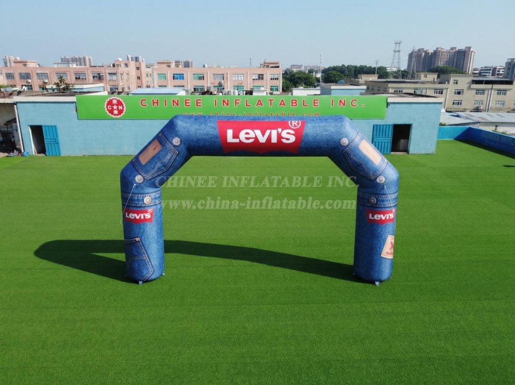 Arch3-134 Levi’s Advertising Inflatable Arch