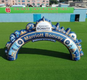 Arch3-140 Marriott Bonvoy Advertising Inflatable Arch