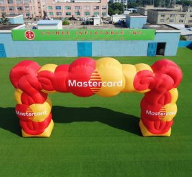 Arch3-141 Mastercard Advertising Inflatable Arch