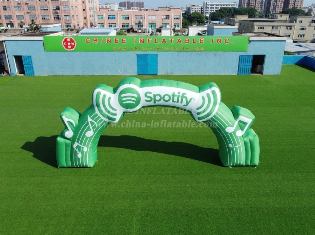 Arch3-170 Spotify Advertising Inflatable Arch