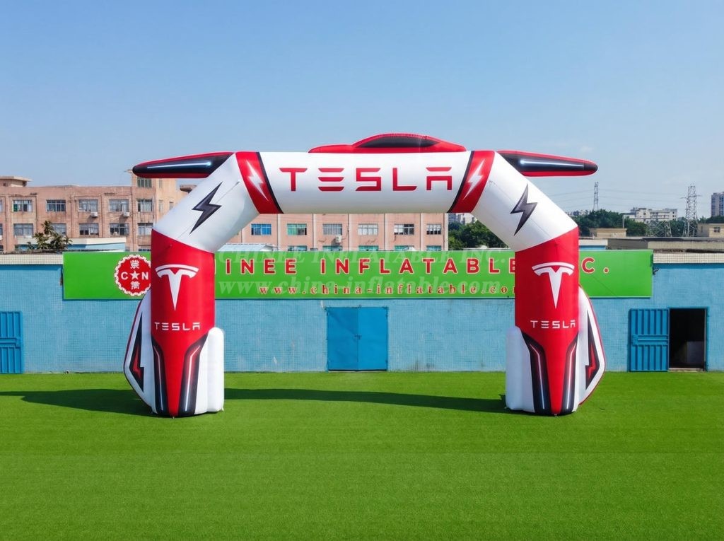 Arch3-174 Tesla Advertising Inflatable Arch