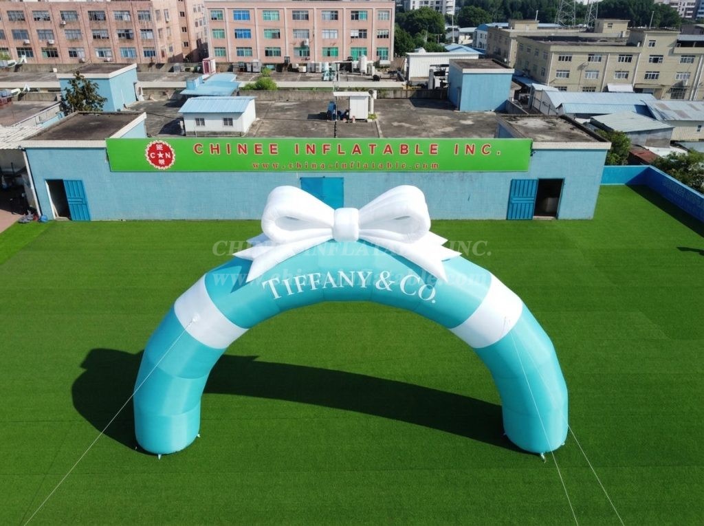 Arch3-175 Tiffany & Co. Advertising Inflatable Arch