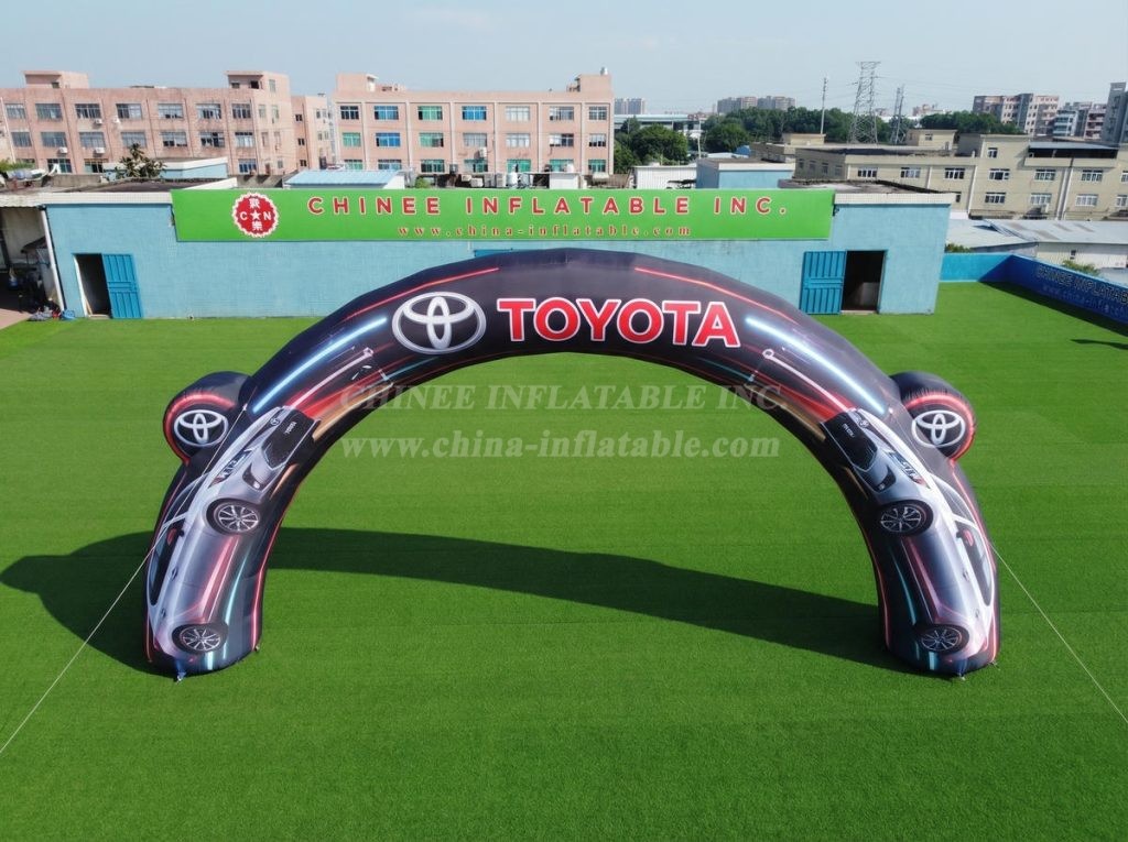 Arch3-177 Toyota Advertising Inflatable Arch