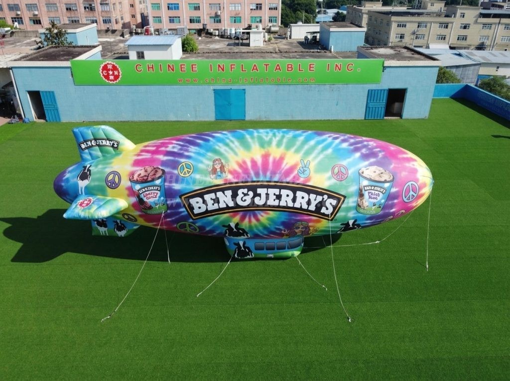 B3-214 Ben & Jerry’s Giant Advertising Inflatable Airship