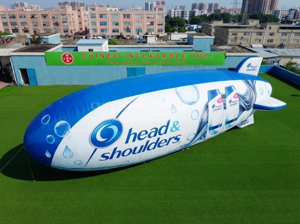 B3-242 Head & Shoulders Giant Advertising Inflatable Airship