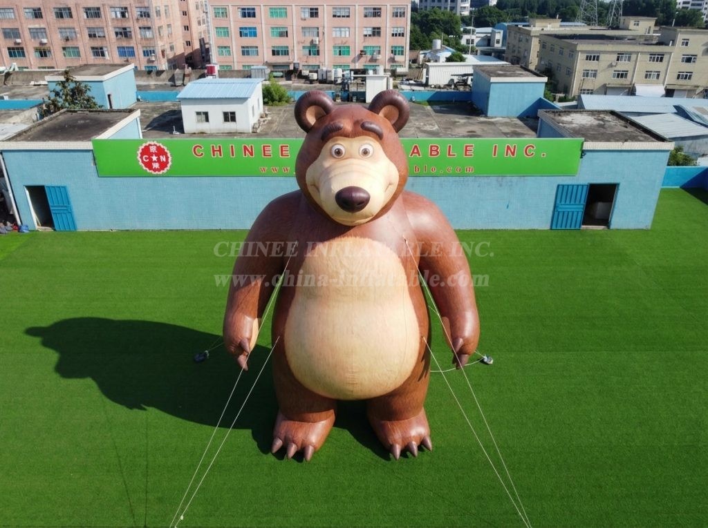 Cartoon3-804 Masha and the Bear Theme Inflatable Cartoon