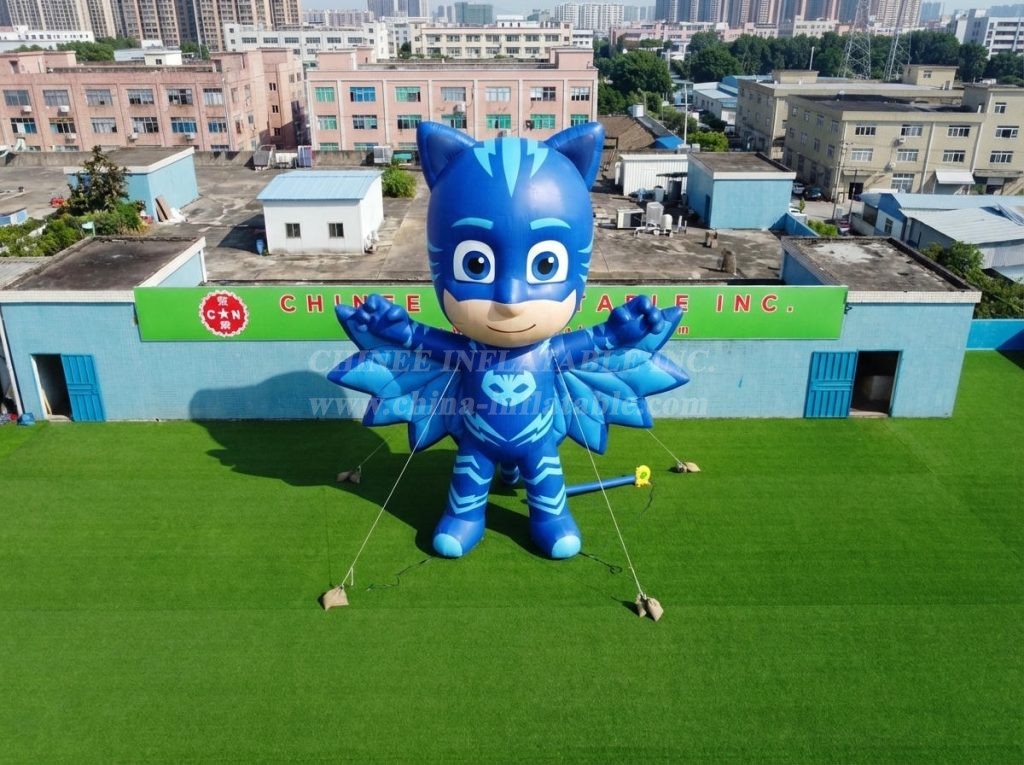 Cartoon3-837 PJ Masks Theme Inflatable Cartoon