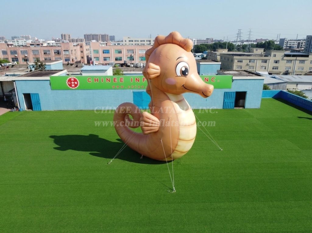 Cartoon3-846 Seahorse Theme Inflatable Cartoon