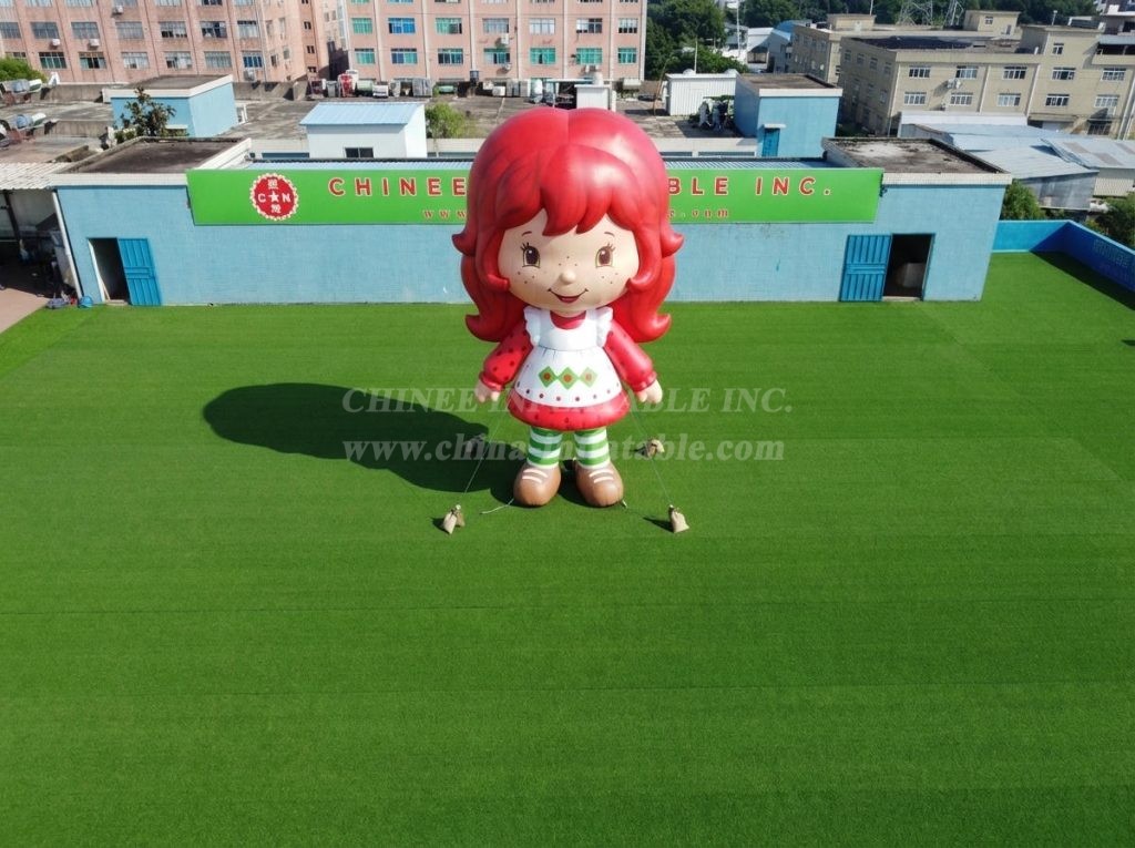 Cartoon3-864 Strawberry Shortcake Theme Inflatable Cartoon