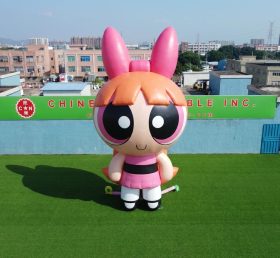 Cartoon3-879 The Powerpuff Girls Theme Inflatable Cartoon