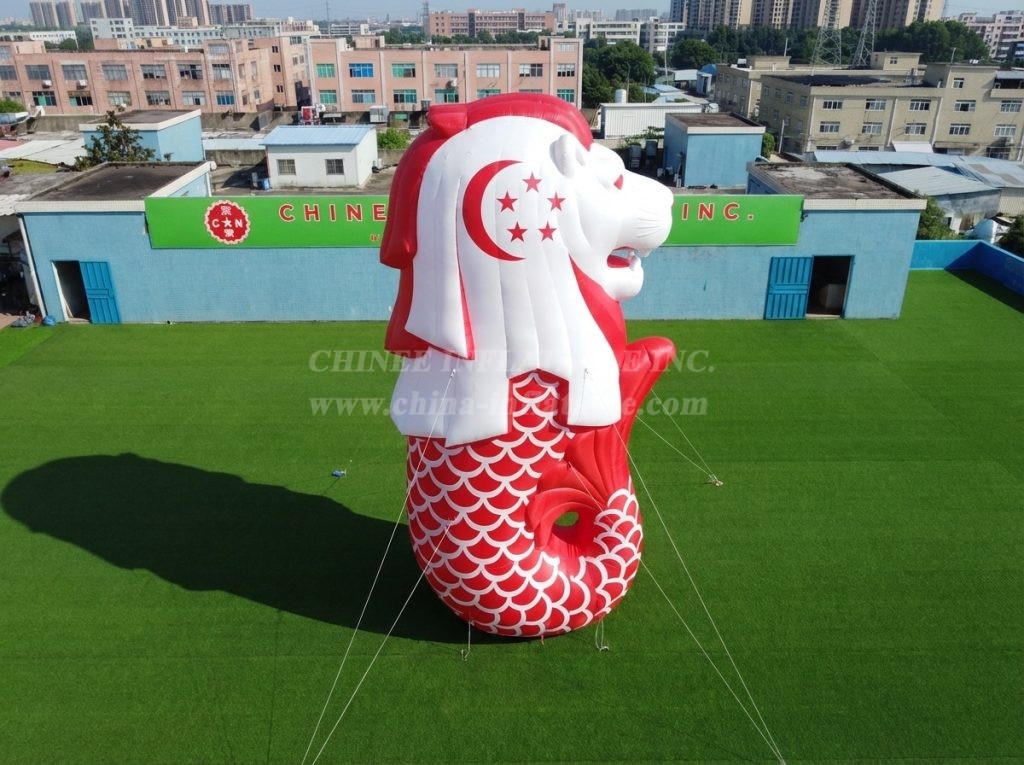 Cartoon3-962 Singapore Theme Inflatable Cartoon