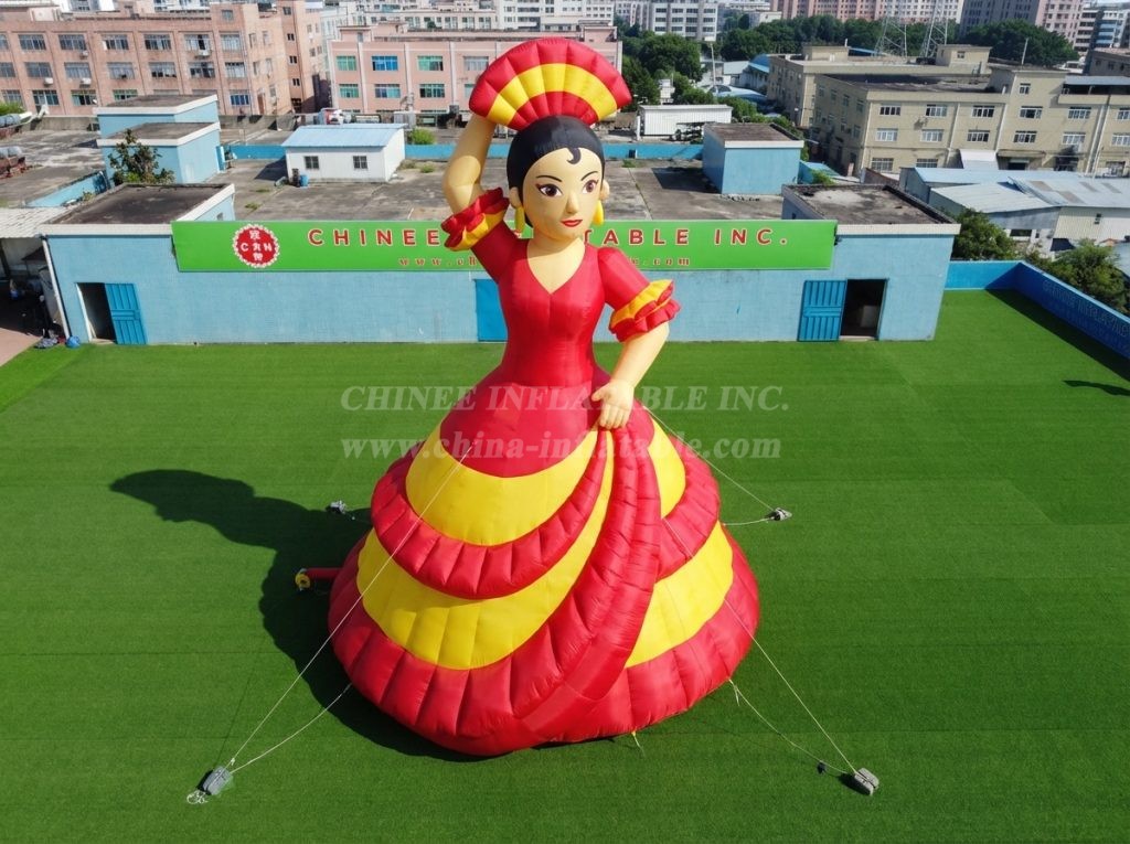 Cartoon3-969 Spain Theme Inflatable Cartoon
