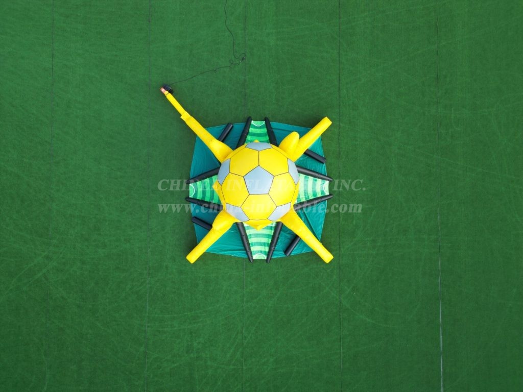 T11-3231 Multiplayer Inflatable Soccer Shooting Game