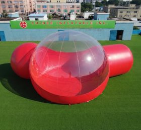 Tent1-5045M Red Inflatable Bubble Tent
